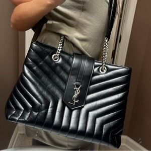 Authentic Saint Laurent Black LouLou Purse